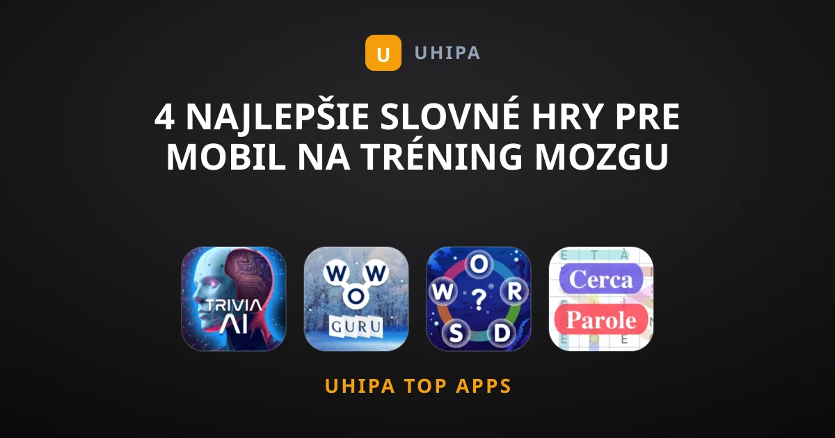 4 Najlepšie Slovné Hry pre Mobil na Tréning Mozgu